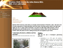 Tablet Screenshot of johnhenrycovers.com
